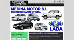 Desktop Screenshot of medinamotor.com