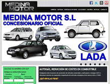 Tablet Screenshot of medinamotor.com